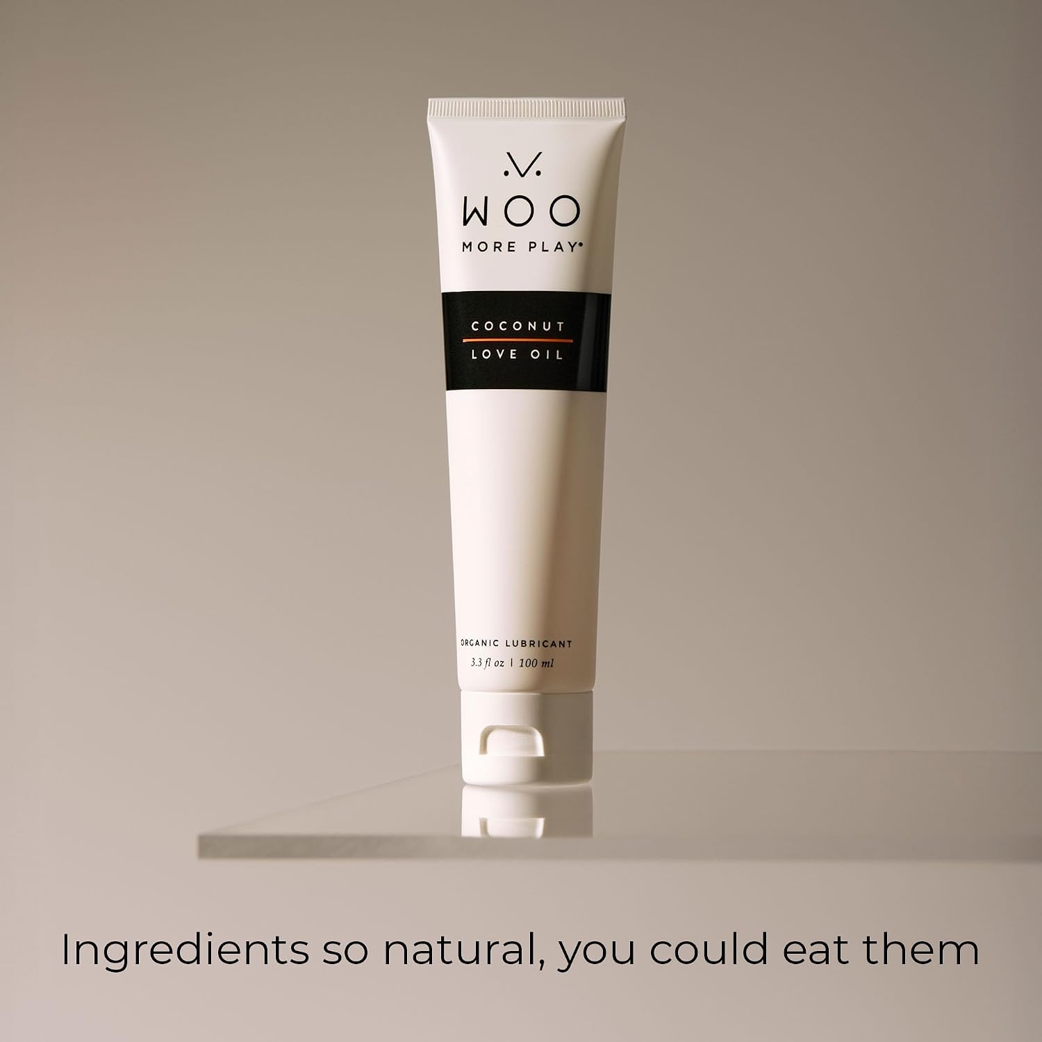 Woo More Play Coconut Love Oil | Organic Coconut Oil Personal Lubricant for Men and Women | Natural and Clean Ingredients | Doubles as Massage Oil | Relaxing Scent | 3.3 fl Oz (6.6 Fl Oz (Pack of 2)) - Image 2