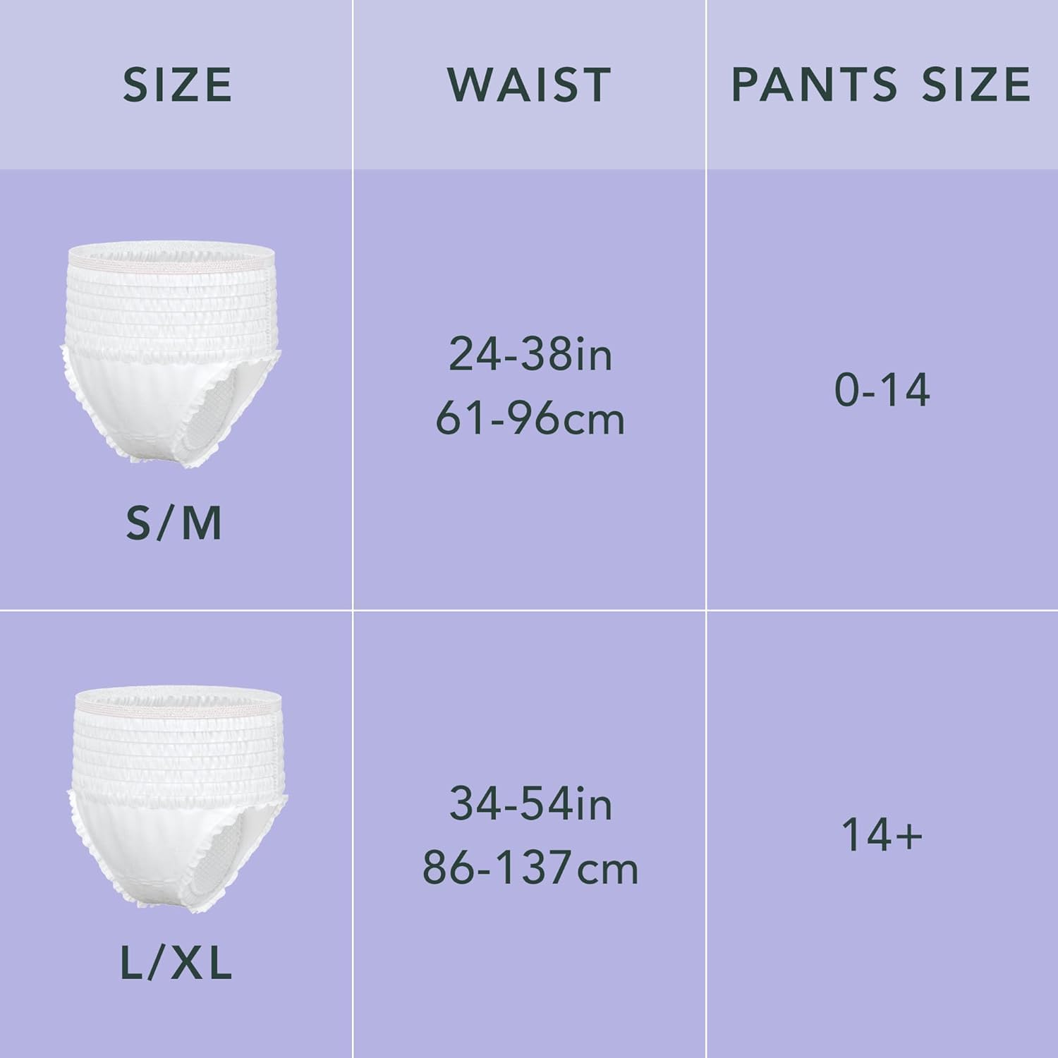 Rael Disposable Period Underwear, Organic Cotton Cover (Size L-XL, 20 Ct) | Leak Locker, Unscented, Extended Coverage for Women, Period Essentials, Postpartum Essentials, Feminine Care - Image 7