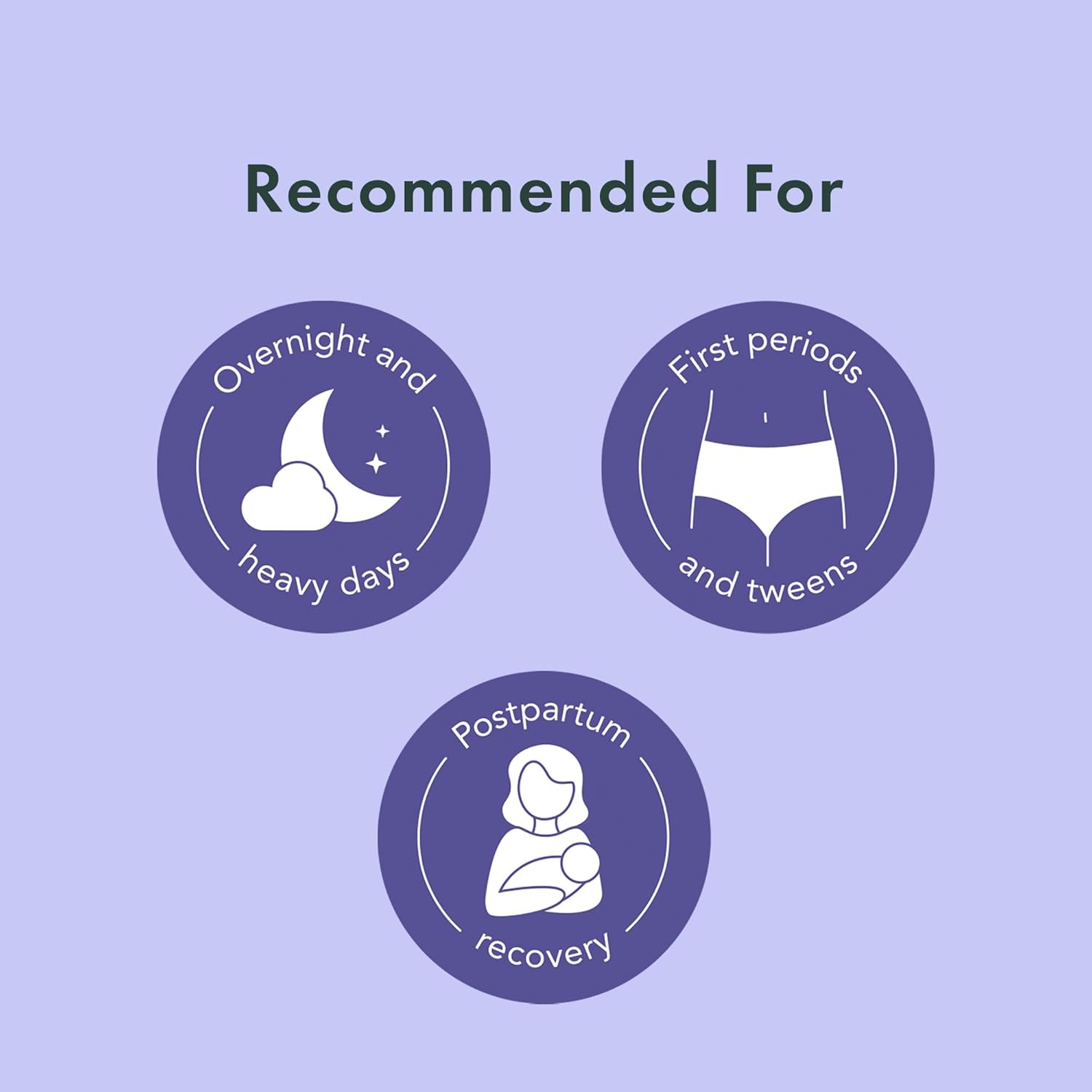 Rael Disposable Period Underwear, Organic Cotton Cover (Size L-XL, 20 Ct) | Leak Locker, Unscented, Extended Coverage for Women, Period Essentials, Postpartum Essentials, Feminine Care - Image 8