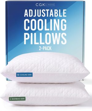 Adjustable Cooling Pillow Standard ...