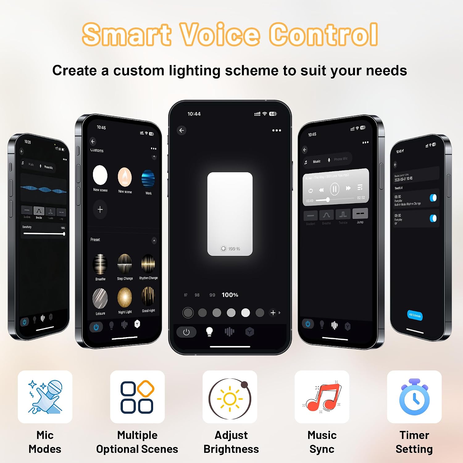 12 Pack LED Backlight Sheet, 24V 36W 6000K White Flexible Led Panel with Alexa & APP Remote Control Dimmable Transparent Film Screen 19.7X9.7 Inch for Translucent Stone/Marble/Onyx/Quartz Countertop - Image 2