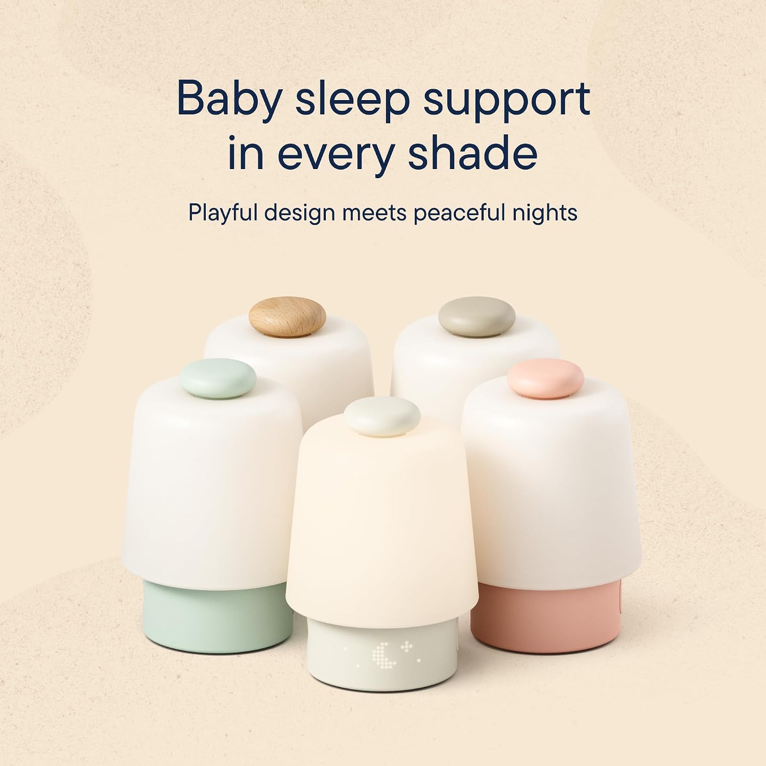 Hatch Baby Sound Machine & Night Light Routine Builder (Greige) | White noise machine, night light, toddler & kid time-to-rise alarm clock, registry essential with 3 months of sleep support - Image 8