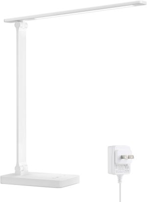 Lepro LED Desk Lamp 9.5W 800lm, Met...
