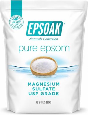 Epsoak Epsom Salt 19 lb. Magnesium ...