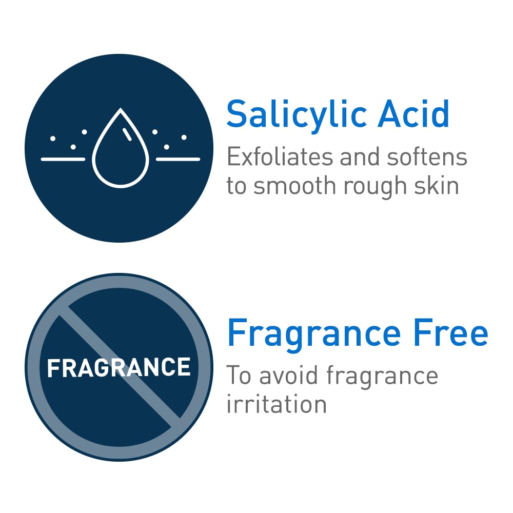 CeraVe Salicylic Acid Body Wash, Exfoliates Rough and Bumpy Skin, 10oz | Skin Care, Hyaluronic Acid, Niacinamide, Exfoliating, Dry Skin, Rough and Bumpy Skin, Hydrating, Gentle Exfoliation - Image 4