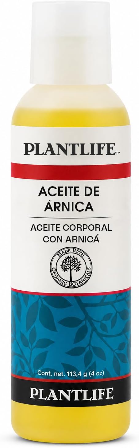 Plantlife Arnica Relieve Oil, Organic Arnica Montana, Fast-Absorbing | Great for post-workout, ideal for massage, non-greasy, for daily use, long lasting for overall body care