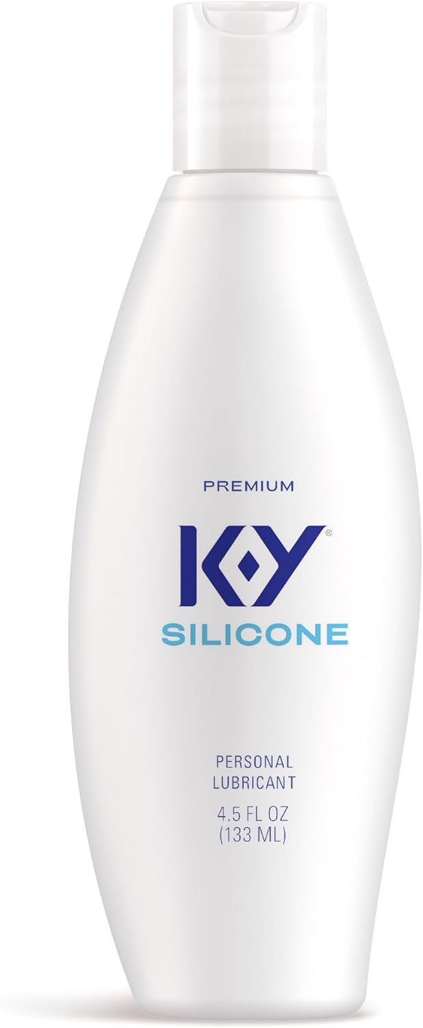 K-Y Silicone Lube, Premium Personal Lubricant, Silicone-Based Formula, Safe to Use with Condoms, for Men, Women and Couples, 4.5 Fl Oz - Image 13