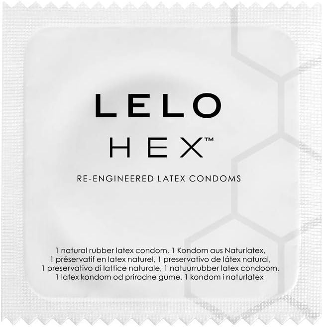 LELO HEX Original - Ultra Thin Condoms, Increased Strength, 12 Pack | This ultra thin condom offers increased strength without reducing sensation, for comfortable, reliable protection. - Image 2