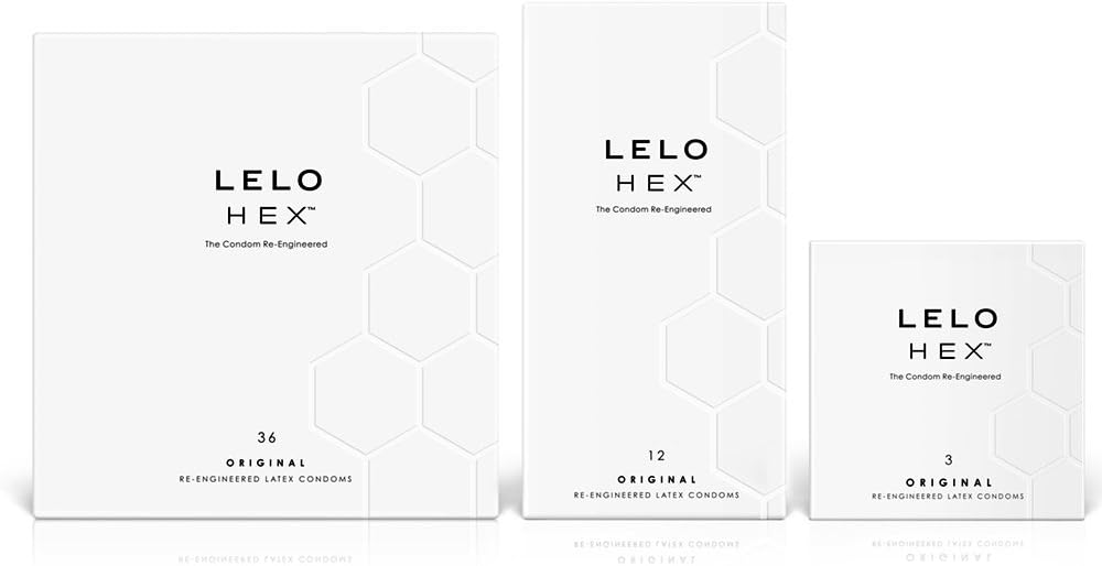 LELO HEX Original - Ultra Thin Condoms, Increased Strength, 12 Pack | This ultra thin condom offers increased strength without reducing sensation, for comfortable, reliable protection. - Image 8