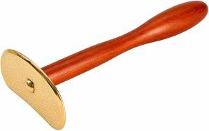 Brass Gua Sha Board with Long Handl...