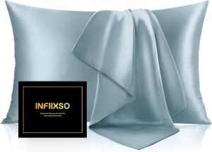 INFIIXSO Mulberry Silk Pillow Cases...