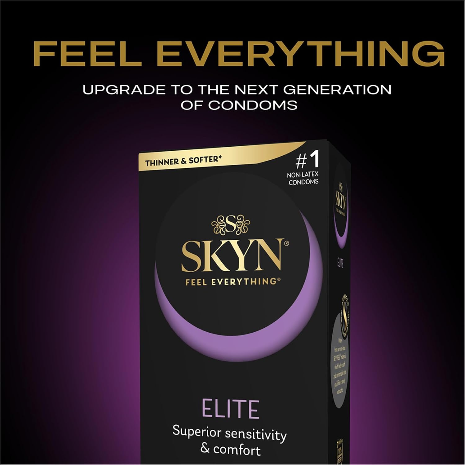 SKYN Elite, 10 Count, Ultra-Thin, Lubricated Latex-Free Condoms - Image 11