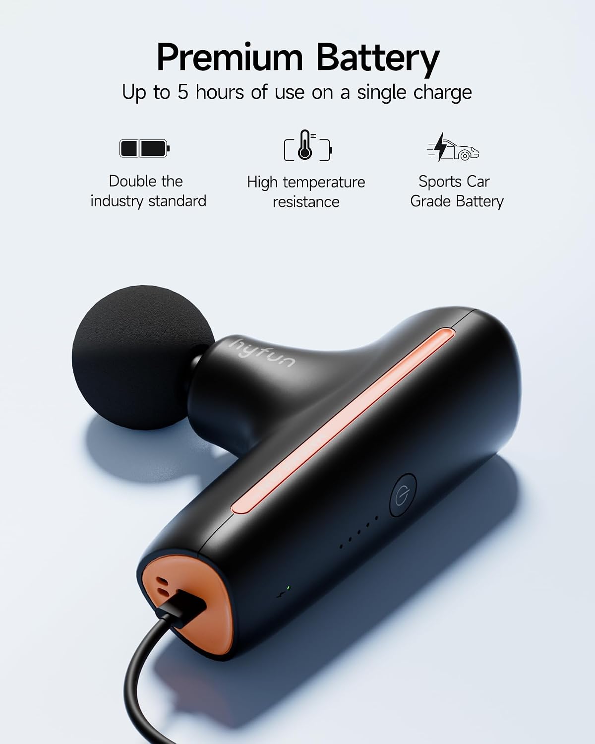Super Mini Massage Gun, Travel Handheld Massager for Muscle Recovery | Ultra-Compact Design, Deep Tissue Percussion Massager, Men & Women Soreness Relief, Home, Gym, Office, FSA Eligible HSA - Image 3