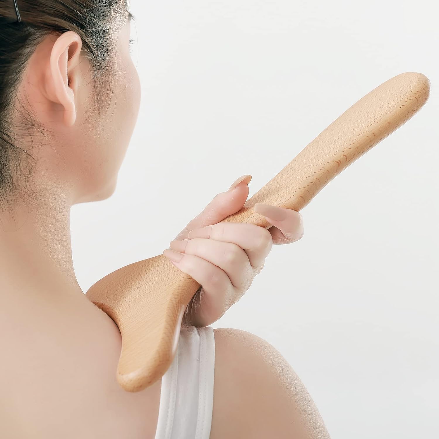 Komogir Wood Therapy Massage Tool Wooden Lymphatic Drainage Massager Body Sculpting Tools for Maderoterapy,Gua Sha,Muscle Release-11 * 6inches - Image 6