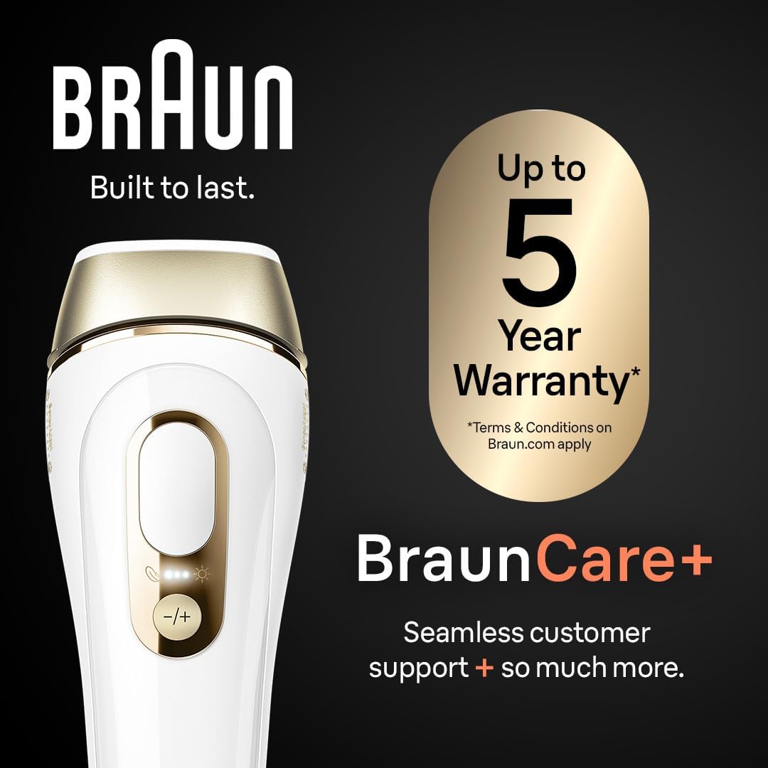 Braun IPL, Silk·Expert Pro 5, IPL Hair Removal for Women and Men, Permanent Laser Hair Reduction At-Home, 1 Head, IPL5100 - Image 5