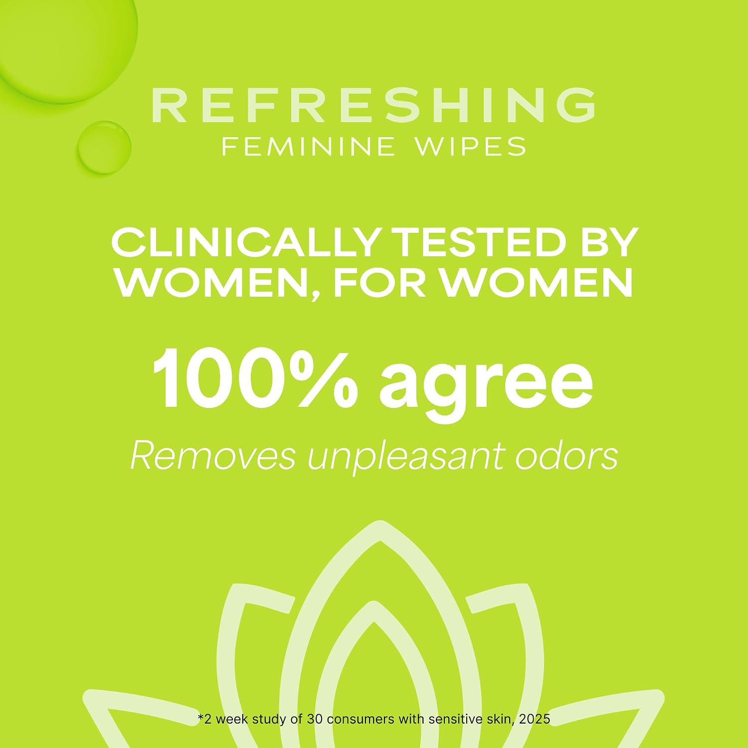 WaterWipes Refreshing Feminine Wipes, Stay Fresh On-The-Go, pH Friendly for Daily Intimate Care, Odor Removal, Gynecologist Approved, Fragrance Free, 112 Count (4 Packs) - Image 6