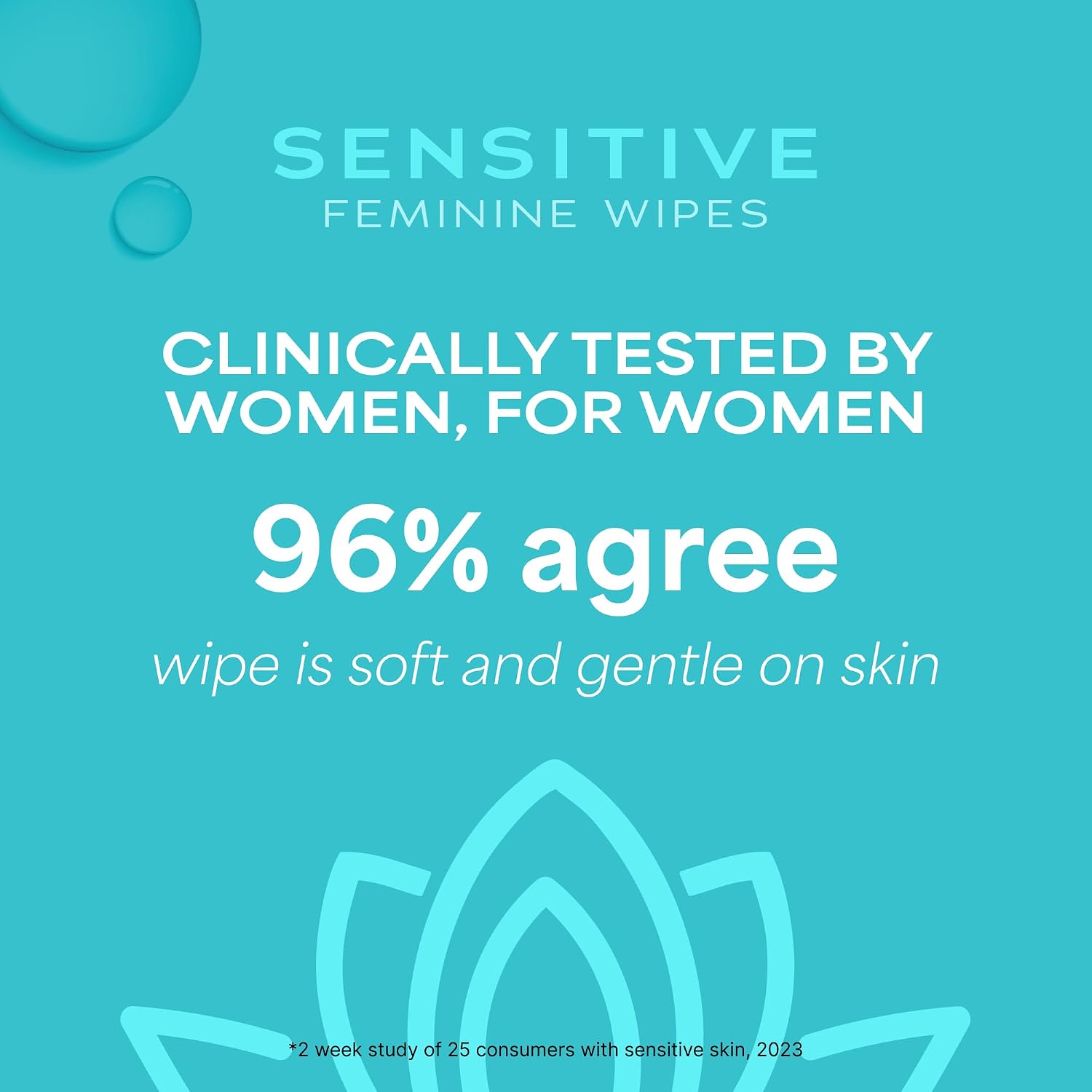 WaterWipes Sensitive Feminine Wipes, 99.9% Purified Water, pH Friendly for Daily Intimate Care, Gynecologist Approved, Fragrance Free, 112 Count (4 Packs) - Image 6