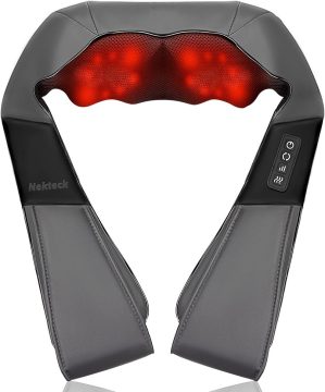 Nekteck Shiatsu Neck Massager with ...