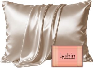 LYSHIN Silk Pillow Cases Standard S...