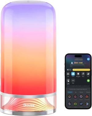 Govee RGBIC Smart Table Lamp 2, Tou...