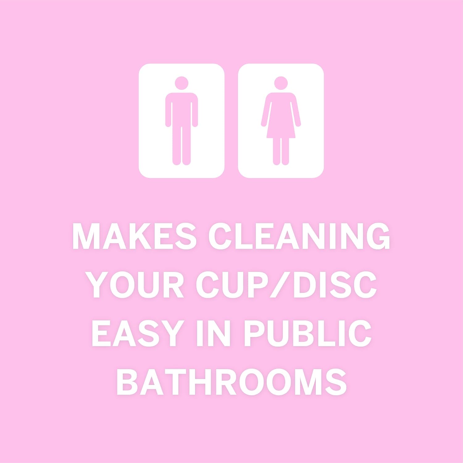 Pixie Feminine Wipes - On The Go Public Bathroom Wipes for Feminine Care - Safe On Period Cups & Menstrual Discs - Biodegradable, Flushable, pH Balanced & Unscented Menstrual Cup Wipes (20 Count) - Image 7