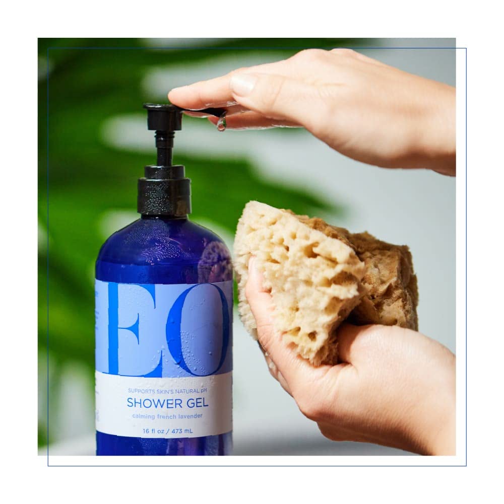 EO French Lavender Essential Oil Moisturizing Body Oil, 8 oz | Aromatherapy body oil | dry & sensitive skin | relaxing lavender scent | natural ingredients | sleep aid | 8 oz - Image 8