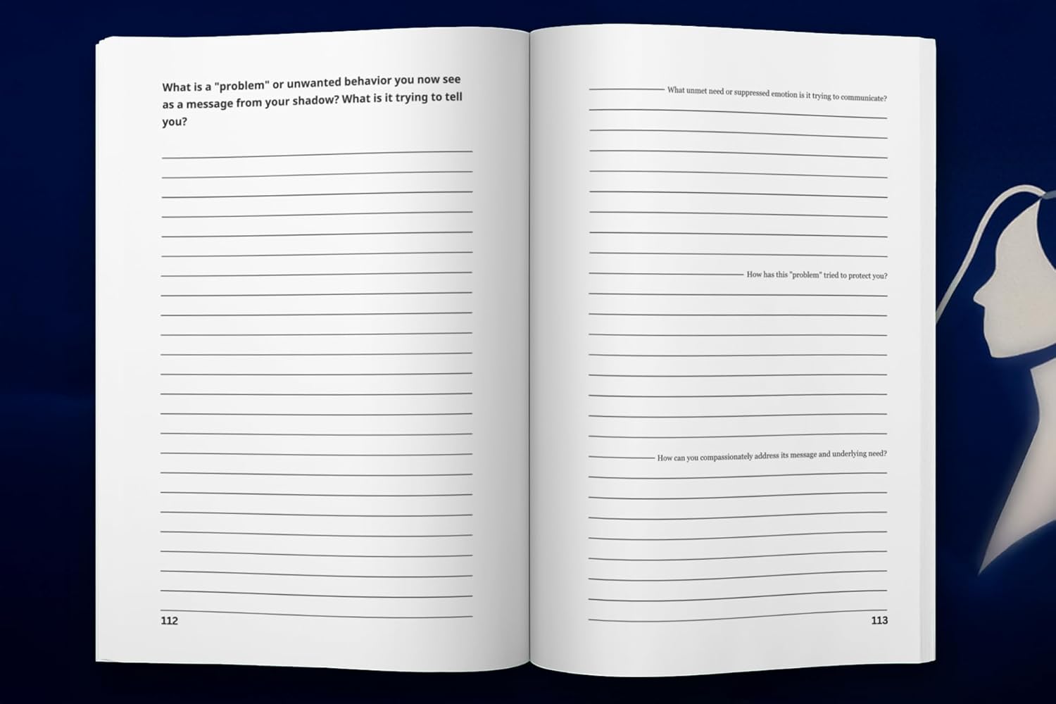 Shadow Work Journal & Workbook: Therapist Approved 5 in 1 Self Therapy Book to Explore Your Depths, Repair Inner Wounds and Integrate Your Shadows - Image 4