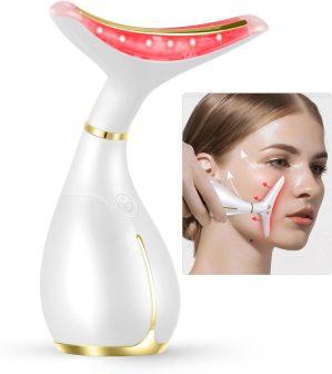 Red Light Facial Massager, Skin Car...