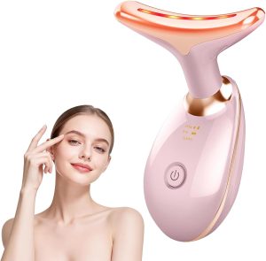 7 Color Face and Neck Massager, Por...