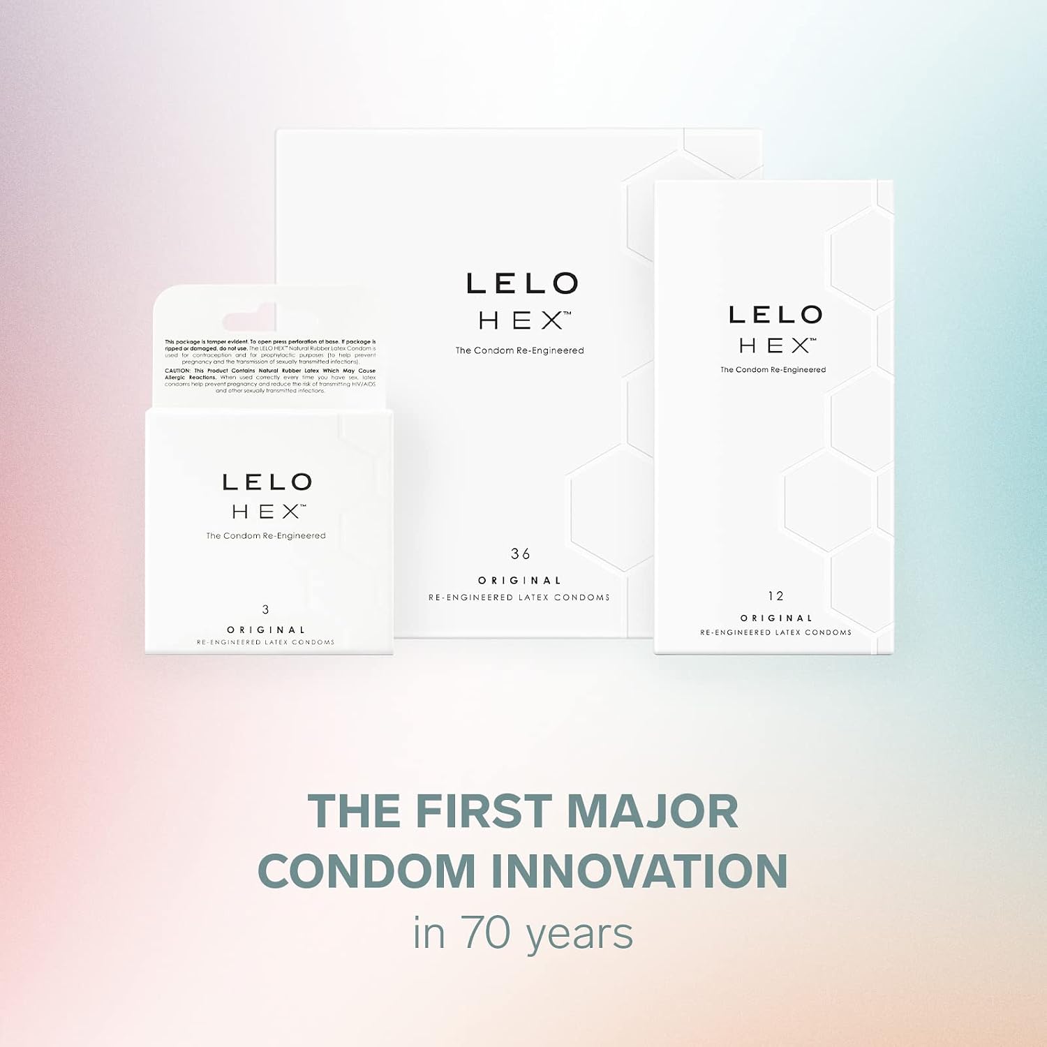 LELO HEX Original - Ultra Thin Condoms, Increased Strength, 36 Pack | This ultra thin condom offers increased strength without reducing sensation, for comfortable, reliable protection. - Image 5