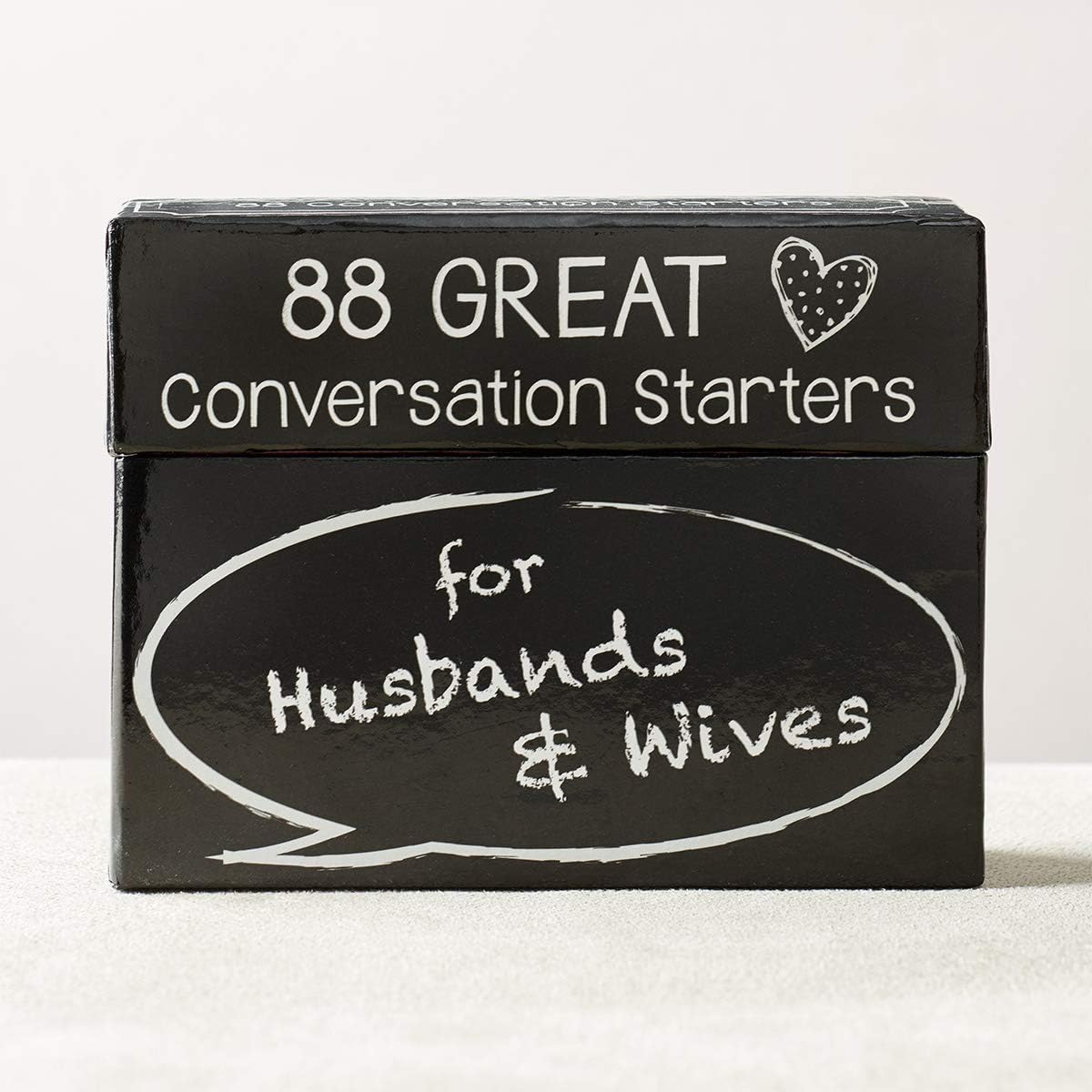 Christian Art Gifts 88 Great Conversation Starters for Husbands and Wives “ Romantic Card Game for Married Couples “ Christian Games, Communication & Marriage Help, Fun Anniversary or Wedding Gifts - Image 5