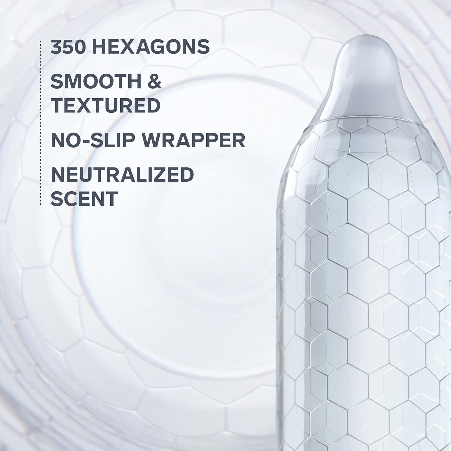 LELO HEX Original - Ultra Thin Condoms, Increased Strength, 36 Pack | This ultra thin condom offers increased strength without reducing sensation, for comfortable, reliable protection. - Image 2