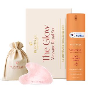 PLANTIFIQUE Massage Set: Rose Quart...