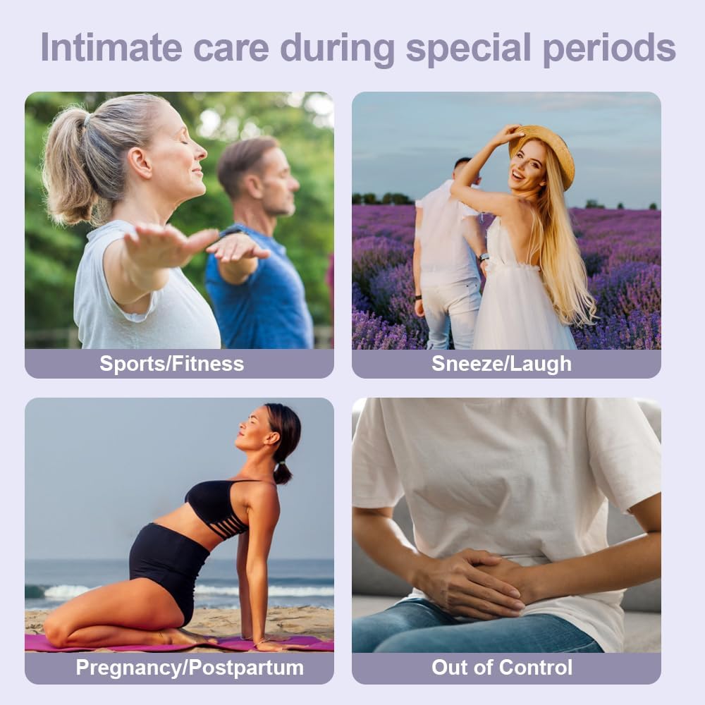 Battewa Incontinence Underwear for Women Absorbent 40ml Multicolor L | mid-waist panties,reusable,bladder leak protective briefs,pee proof,waterproof,40ml absorbent for Light to moderate leaks - Image 6