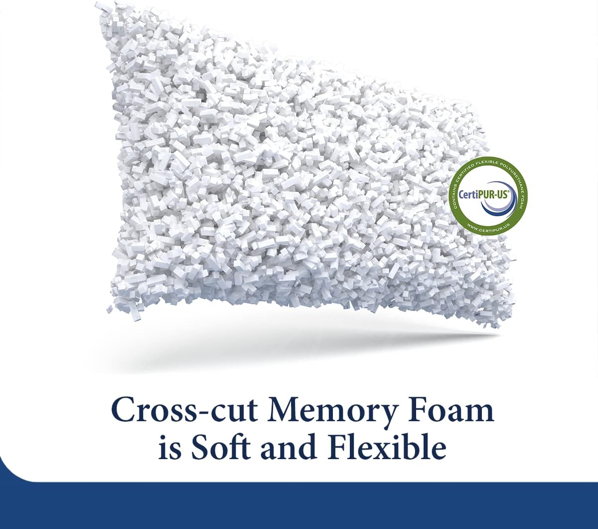 Cosy House Collection Luxury Rayon Derived from Bamboo Memory Foam Pillow | Adjustable & Removable Fill - Cool & Breathable Cover with Zipper for Side, Back, & Stomach Sleepers (King) - Image 6