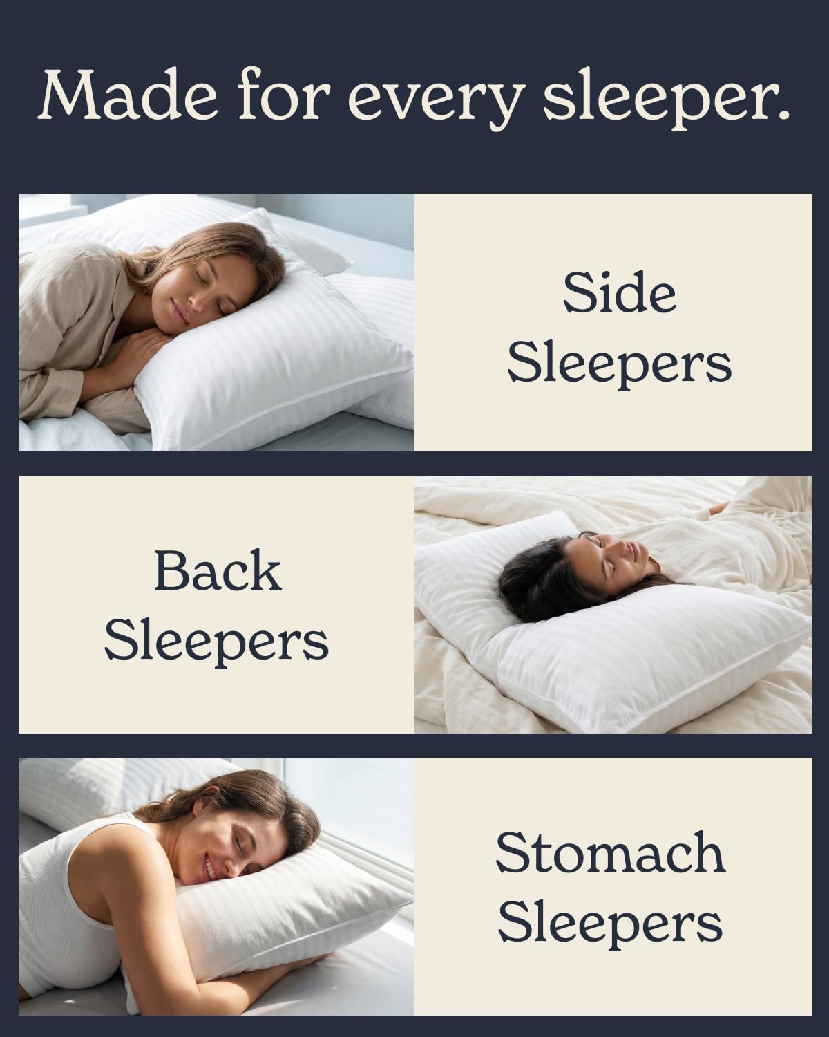 Beckham Hotel Collection Bed Pillows Standard/Queen Size Set of 2 | Original Soft Down Alternative Pillow for Sleeping, Soft Support for Back, Stomach or Side Sleepers - Image 6
