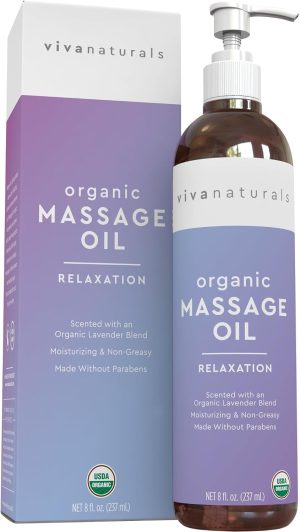 Viva Naturals Organic Massage Oil, ...