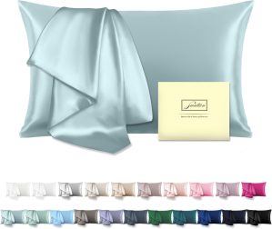 Mulberry Silk Pillowcase for Hair a...