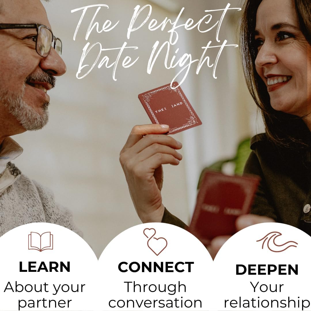 {THE AND} Long Term Couples Edition - 199 Meaningful Conversation Cards for Couples - Questions to Reconnect & Deepen Relationships - Couples Card Game to Reflect & Rediscover Love by The Skin Deep - Image 3