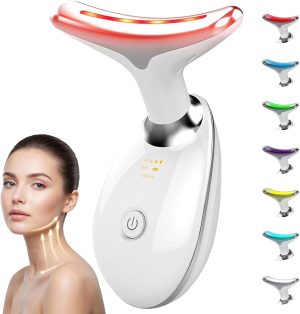 Facial Massager, 7 Color Face and N...