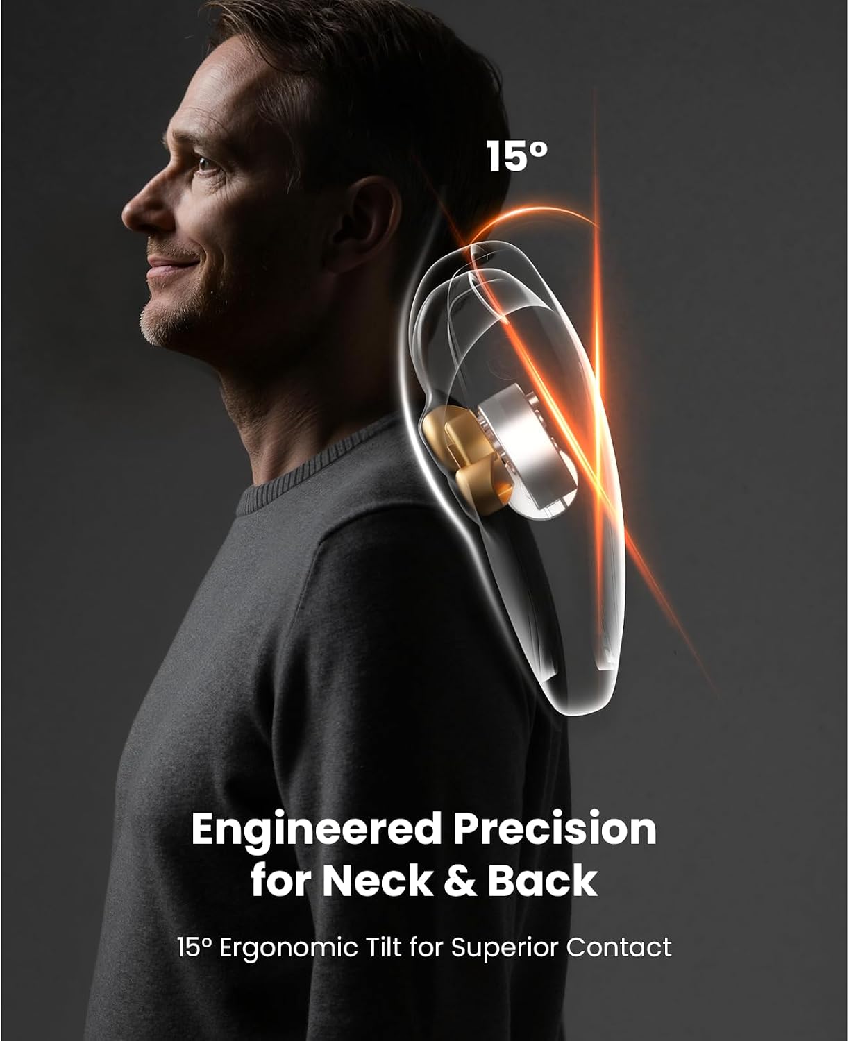 BOB AND BRAD Back Massager for Pain Relief Deep Tissue FSA-HSA Eligible | EZBack Prime, Shiatsu Kneading Back, Neck & Shoulder Massager with Heat, Corded Electric, Office Home, Gift for Women and Men - Image 6