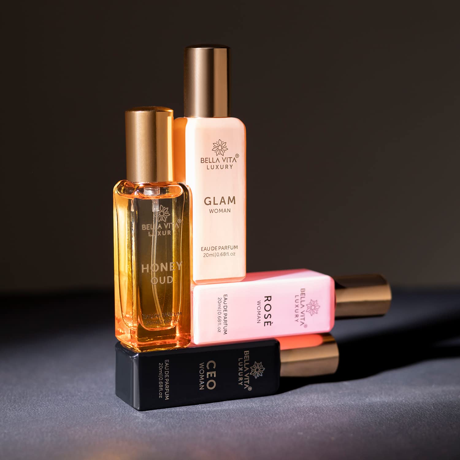 BellaVita Luxury Him and Her Perfume | Valentine's Day Gift Bundle for Men & Women | 8x20ml Mini Perfumes | Woody, Floral, Citrus, Oud, Vanilla & Musk | Couple Gift Set | Travel-Ready Fragrance - Image 7