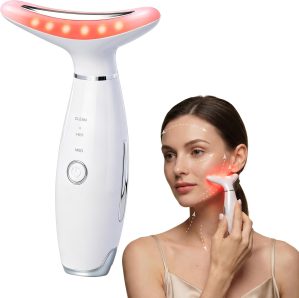 Neck Face Massager Tool, 3-in-1 Por...