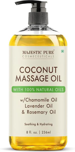 Majestic Pure Coconut Massage Oil, ...