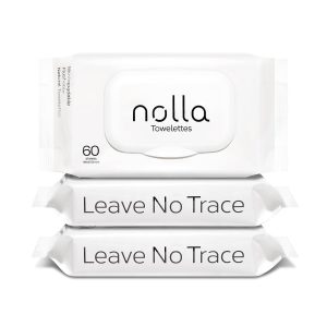 Nolla Flushable Wipes – 100% ...