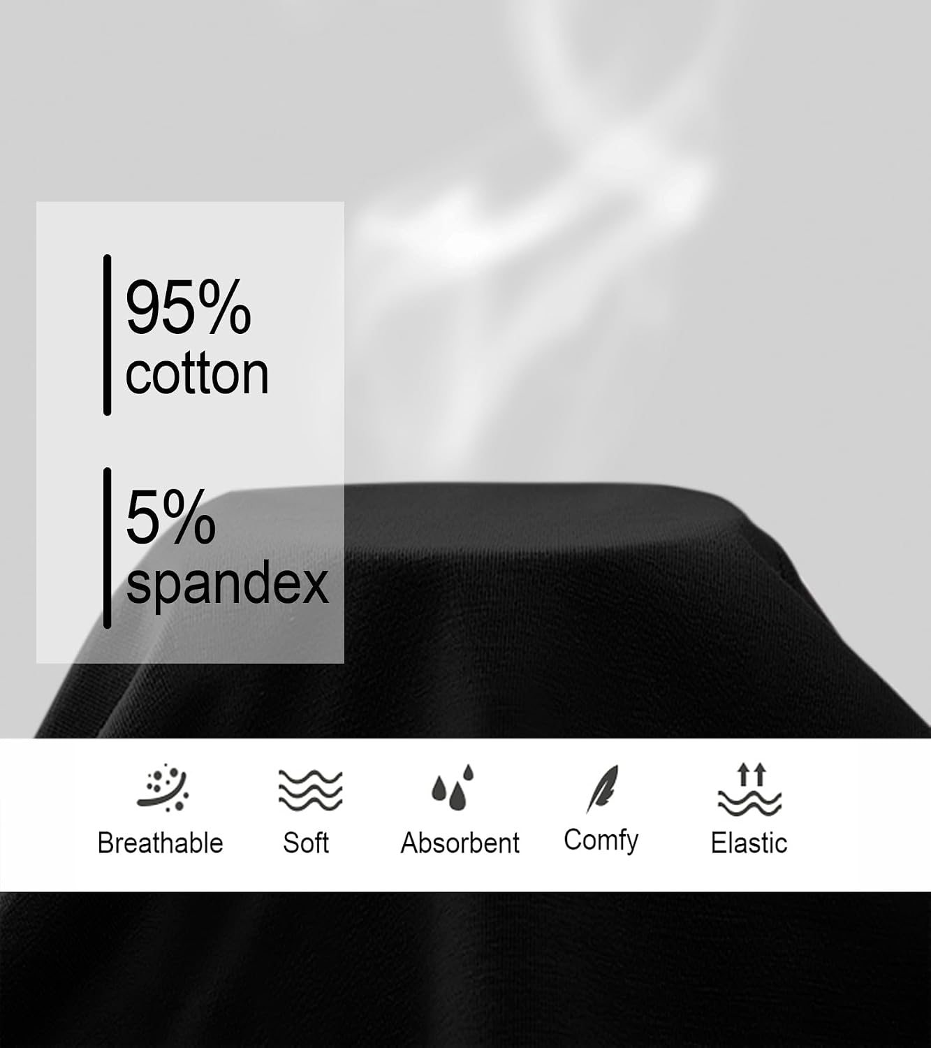 JojoQueen Period Underwear for Women Menstrual Panties Cotton Postpartum Easy Clean Teens Brief - Image 5