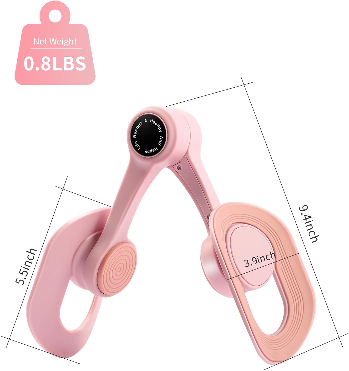 Pelvic Floor Exercise Devices, Thigh Trainer for Women | 360° Rotatable TPE Cushion, Strengthens Pelvic Muscles & Inner Thigh, Portable Kegel Gear for Shaping, Yoga and Home Workouts - Image 8