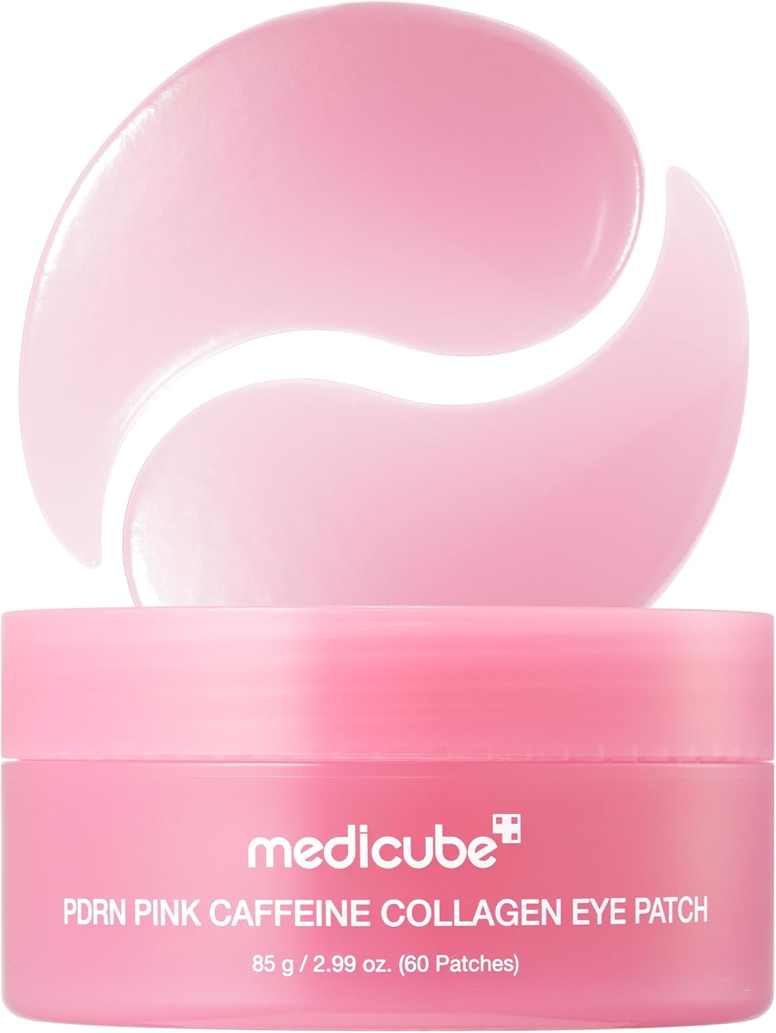 medicube Eye Patch PDRN Caffeine Collagen - Firming Gel Patches, | Age-Defying Care with Retinol & Collagen - Gel Patches for the Appearance of Dark Circles, Undereye Bags, Korean Skincare