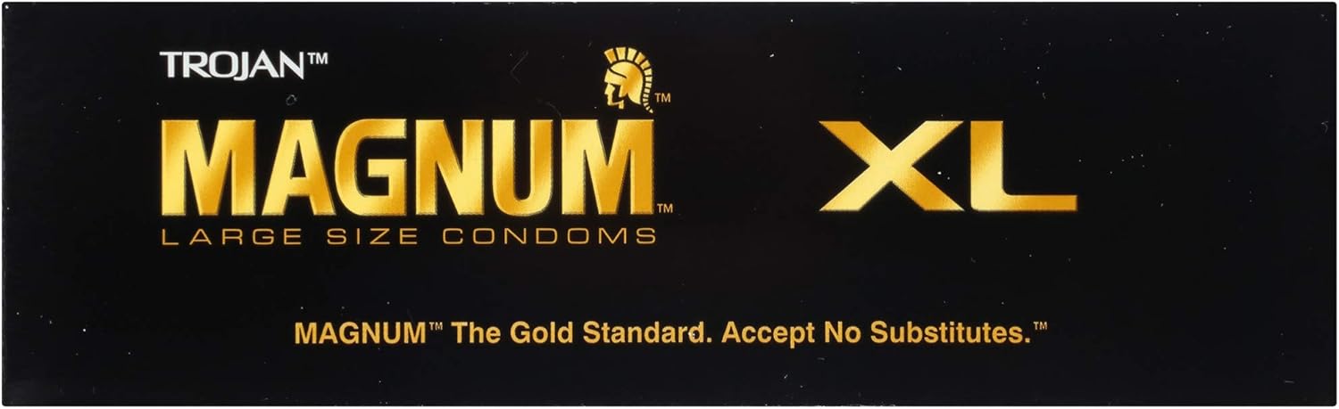 TROJAN Lubricated Magnum Condoms XL Large Size, 12 Count | Extra Large Condoms, Helps Reduce Risk of Pregnancy and STIs - Image 14