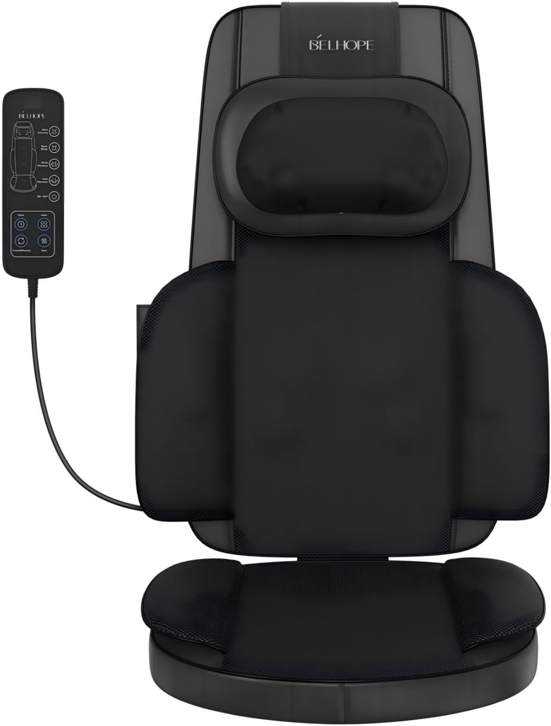Shiatsu Neck and Back Massager for Pain Relief Deep Tissue, 8D Kneading Massage Chair Pad with Heat, Home Office, Relaxation Gifts for Men Women - Image 9